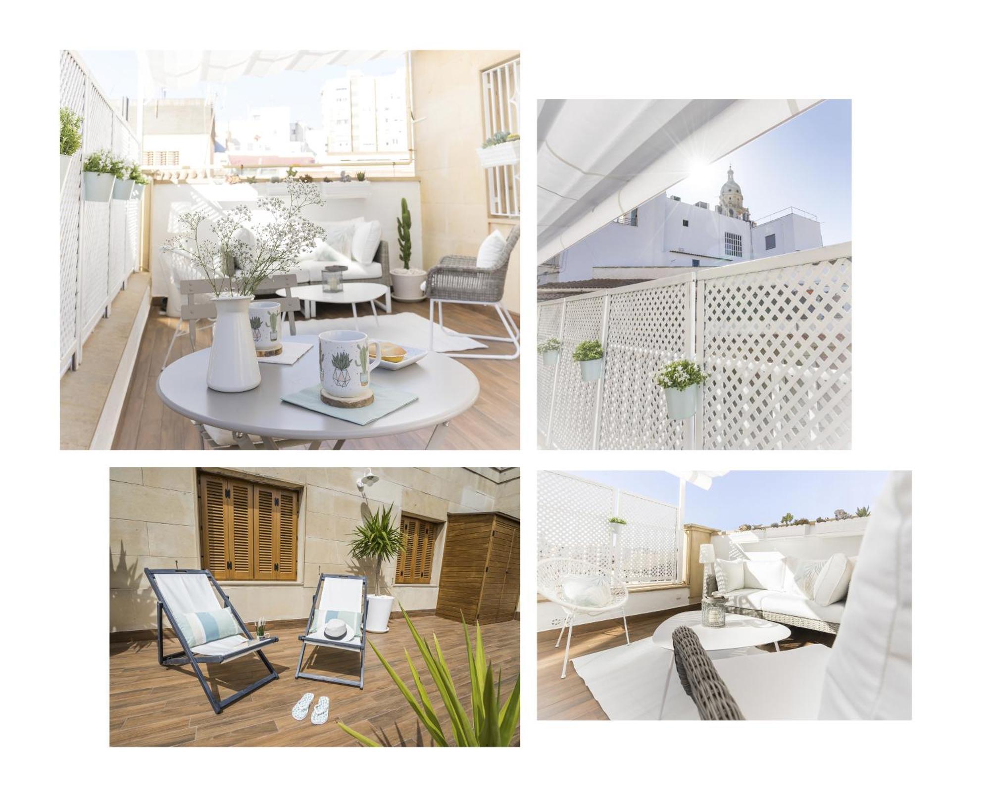 Atico Chic Fontes Junto A La Catedral Leilighet Murcia Eksteriør bilde